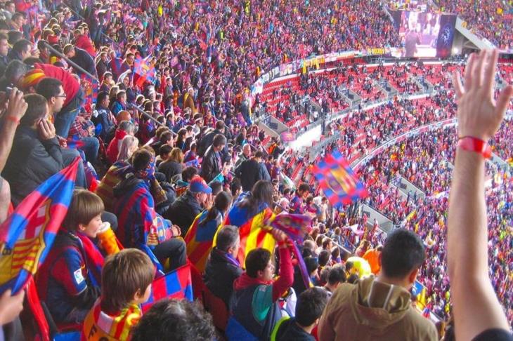 جماهير برشلونة